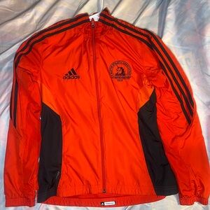 Adidas Supernova Women’s  2012 Boston Marathon Orange Runners Jacket szS